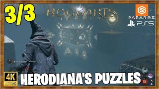 Hogwarts Legacy Solve Herodianas Puzzle 33 4K [upl. by Eecram160]