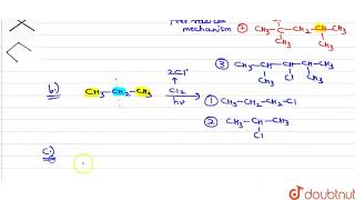 Which of the folloiwng alkanes will give more than one monochloro product [upl. by Osbert126]