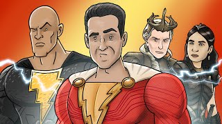 Shazam vs Dr Sivana WITH HEALTHBARS  Final Fight  HD  Shazam [upl. by Sinaj750]