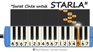 Surat cinta untuk STARLA not pianika [upl. by Dal]