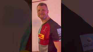 👕 Harlequins players rate the new Home Kit [upl. by Lizabeth]