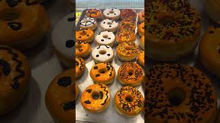 Halloween donuts food donute bread bakery shorts [upl. by Lua979]