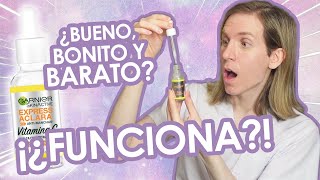 SERUM de VITAMINA C de GARNIER  ¿Sirve  Reseña y experiencia  Simon Scarano Dermatologo [upl. by Ratna]