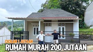 Rumah Minimalis Murah 200 Jutaan Cicilan 1 Jutaan Siapa Cepat Dia Dapat 6 Unit Lagi [upl. by Cyrano]