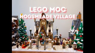 MOC Build LEGO Hogsmeade Winter Village or Harry Potter Christmas Town lego harrypotter legomoc [upl. by Orji]