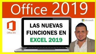 Novedades y NUEVAS Funciones en EXCEL 2019  Conocelas [upl. by Llekcm567]