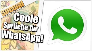 Coole amp lustige WhatsAppSprüche Teil 2 [upl. by Gibby]