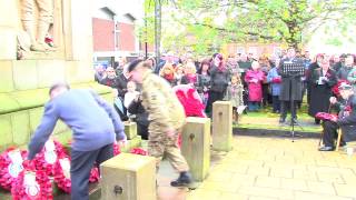 Burslem Remembrance Sunday [upl. by Norrej866]