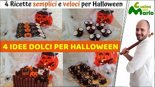 4 idee dolci per Halloween👻 [upl. by Avigdor]