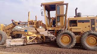 Caterpillar 140 Motor Grader A Road Construction Powerhouse [upl. by Prince122]