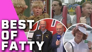 Best and funniest memories from Fattys broadcasting career 😂  Best of The Footy Show [upl. by Ytsirhk]