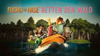 Kinotrailer quotFuchs und Hase retten den Waldquot  Kinostart 17 Oktober 2024 [upl. by Eiramana]