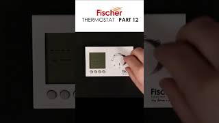 Fischer Thermostat How to Unlock Your Fischer Thermostat Part 12 FischerFutureHeat homeheating [upl. by Ciri208]