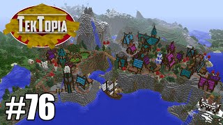 TekTopia 76  Ereduin is Complete Minecraft Villager Mod [upl. by Betteanne]