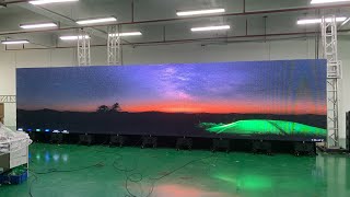 Fast and seamless multiscreen splicing for instant large screen leddisplay ledscreen onumen [upl. by Mayda]