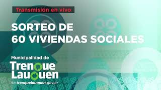 SORTEO DE LAS 60 VIVIENDAS SOCIALES [upl. by Routh]