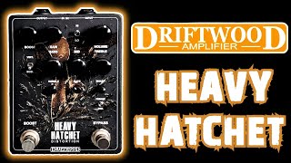 Driftwood Amplifiers quotHeavy Hatchetquot DEMO driftwoodamps demo heavyhatchet guitar highgain [upl. by Bac]