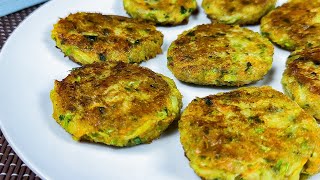 Zarte Zucchini Pfannkuchen ohne Mehl und andere Verdickungsmittel Perfekte rezept Zucchini [upl. by Leontina]