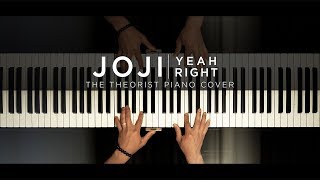 Joji  Yeah Right  The Theorist Piano Cover [upl. by Drofnelg72]