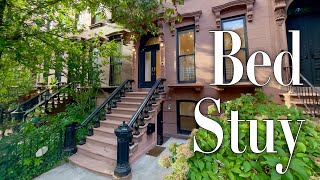 Love Open Floor Plans Tour this Updated Brooklyn Brownstone w a Huge Parlor amp NYC Skyline Views [upl. by Borek]