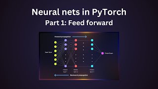 Neural nets from scratch in PyTorch  Part 1 Forward prop [upl. by Ankeny]