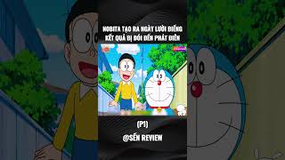 Nobita tạo ra ngày lười biếng kết quả bị đói đến phát điên 🥶PHẦN 1 senshorts shorts [upl. by Ohcirej595]