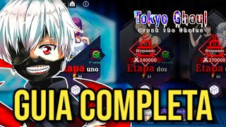 🔥DESAFIO DE PODER SIN ORGANIZACIÓN MEJOR EQUIPO📈 GUIA COMPLETA🫡 TOKYO GHOUL Break the chains [upl. by Aikram]