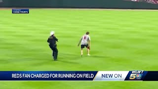 Reds fan taken down by taser on GABP field makes first court appearance [upl. by Treat127]