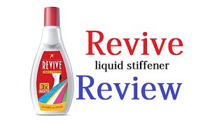 Revive liquid stiffener Review  Tuber Review Key [upl. by Noet]