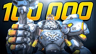 What 100 THOUSAND HOURS on Reinhardt Looks Like [upl. by Paolina642]