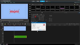 VideoStudio X10 使い方6もにっこ初級講座 テキストの基本について [upl. by Lorollas]