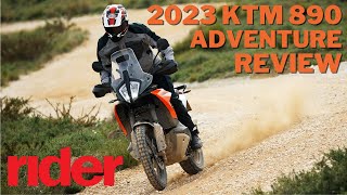 2023 KTM 890 Adventure Review [upl. by Eiresed619]