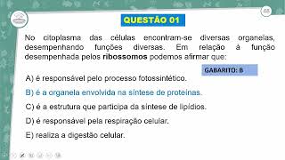 232  REVISÃO E CORREÇÃO  CITOPLASMA DAS CÉLULAS PROCARIONTES E EUCARIONTES [upl. by Artep]