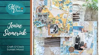 FBLive  Planner pagina met Sunset Mood door Jenine  13 juli [upl. by Durand]