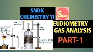 EUDIOMETRY gas analysis Concept part1 [upl. by Idet]