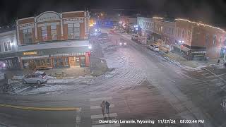 Downtown Laramie Web Camera [upl. by Waylin]