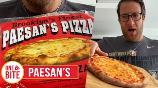 Barstool Pizza Review  Paesans Frozen Pizza Albany [upl. by Nimref607]