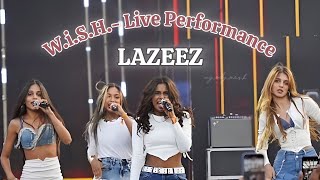 WiSH  LAZEEZ Live Performance at Socialnation Festival  Indian girlpop group WiSH [upl. by Enyaz596]