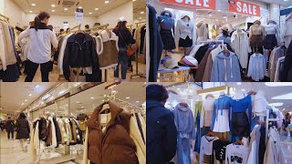 Shopping in Korea  GOTO MALL SHOPPING in Gangnam  Korean Winter Fashion  Aesthetic Winter Outfits [upl. by Launcelot]