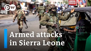 What are the attackers aims and how do they affect Sierra Leone’s political stability  DW News [upl. by Darnell]