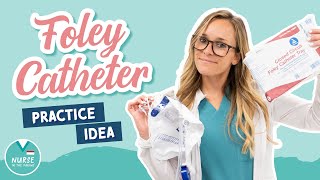 How to Practice Inserting a Foley Catheter at Home » Nursing Skills [upl. by Rowe744]