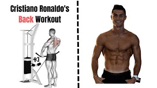 quotCristiano Ronaldos Powerful Back Workout Get Strong with His Routinequot [upl. by Ailasor]