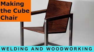 The quotCubequot Steel and Wood Chair [upl. by Ymac]