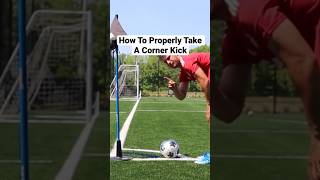 Pure Corner Kick Tutorial 🪙footballshorts football [upl. by Marla]