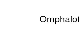 How to pronounce Omphalotus [upl. by Narod]