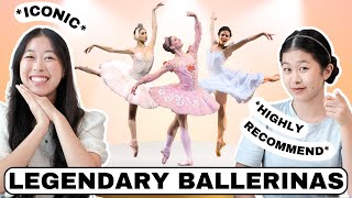 FAMOUS BALLERINAS YOU NEED TO KNOW and why theyre great  Ballet Reign [upl. by Bartolome]