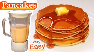 Pancakes Recipe in Blender  Easy Pancake Recipe  How to Make Pancakes [upl. by Hezekiah]