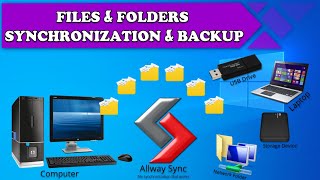 Files and Folders Backup amp Synchronization with Allway Sync  MultiDevice Solutions [upl. by Dranoel]