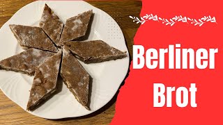 quotBerliner Brot selber backen  Einfaches Rezept für die Weihnachtszeitquot [upl. by Kafka578]