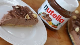 Nutellowy sernik bez pieczenia Domowy Przepis na pyszny szybki sernik [upl. by Chryste]